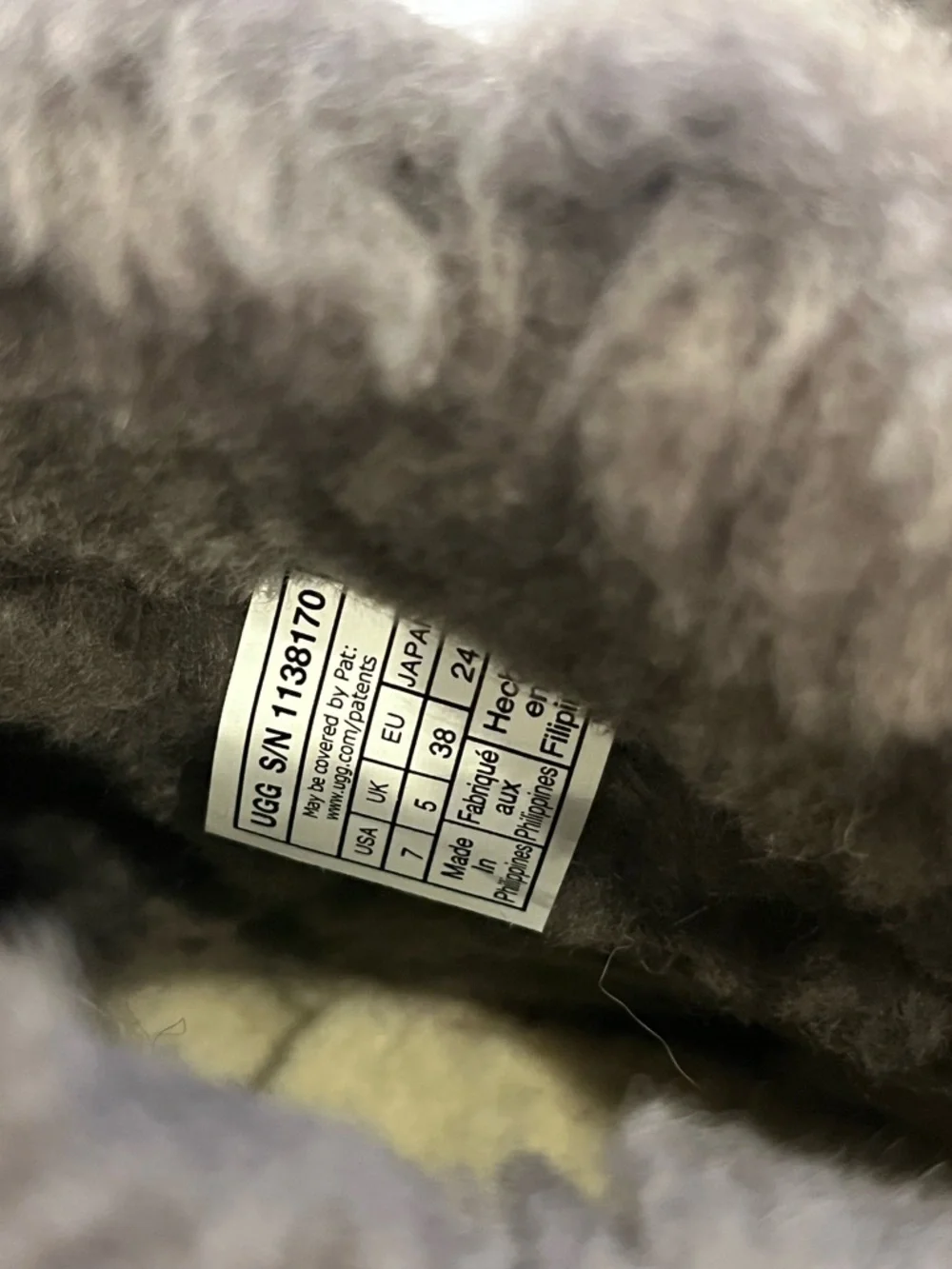 New UGG MINI BAILEY BUTTON CRYSTALS CHARCOAL BOOTS